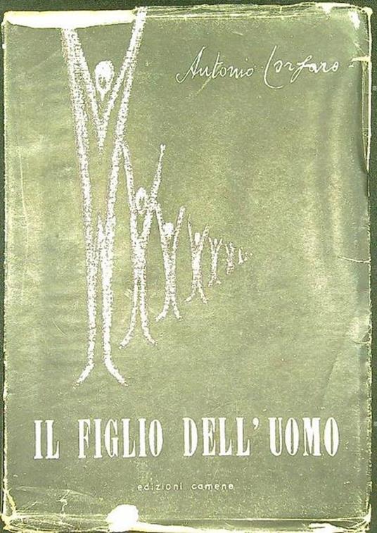 Il figlio dell'uomo - Antonio Corsaro - copertina