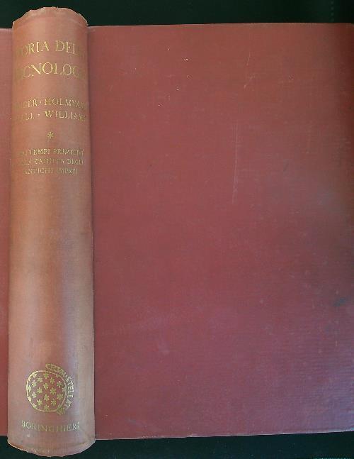 Storia della tecnologia vol. 1