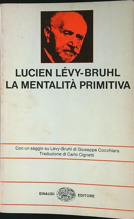 La mentalità primitiva - copertina