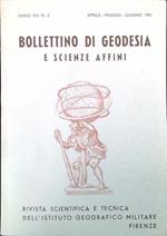 Bollettino di geodesia e scienze affini Anno XX, N. 2/1961