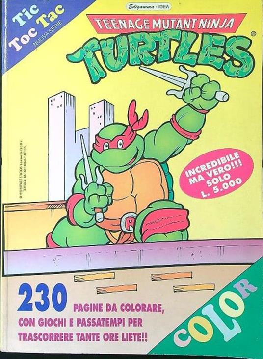 Tic Toc Tac nuova serie Color - copertina