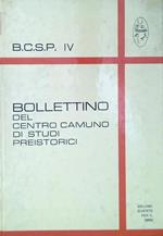 Bollettino del Centro Camuno di studi preistorici - Volume quarto per il 1968