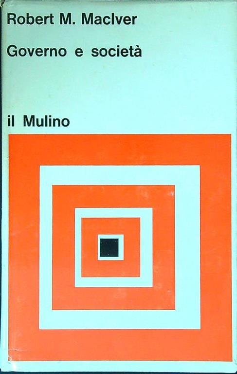 Governo e società - copertina