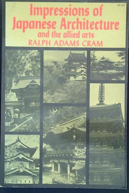 Impressions of Japanese Architecture and the allied arts - copertina