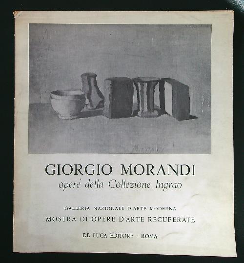 Giorgio Morandi opere della Collezione Ingrao