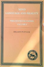 Mind Language and reality. Philosophical papers Volume 2
