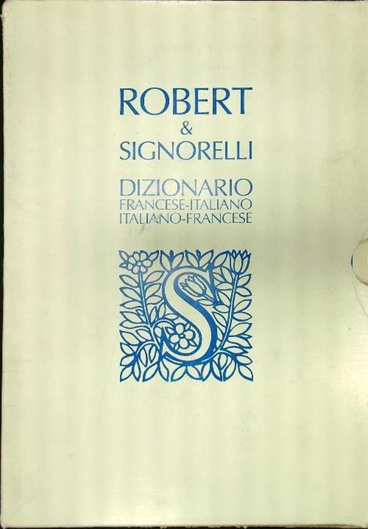 Dictionnaire italien francais 2vv - copertina