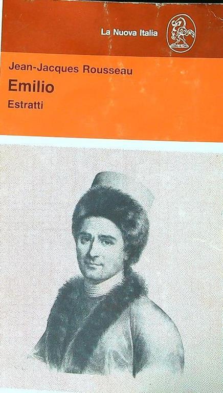 Emilio estratti - Jean-Jacques Rousseau - copertina