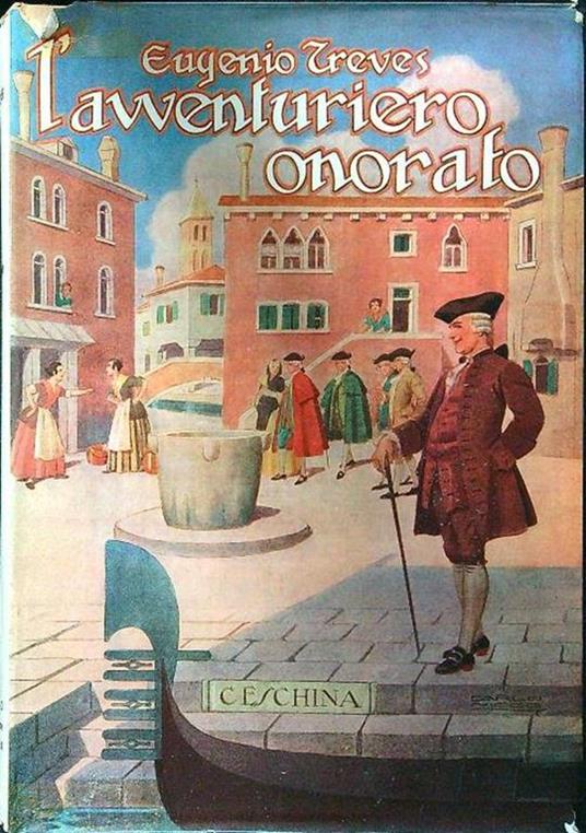 L' avventuriero onorato - Eugenio Treves - copertina