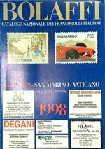 Bolaffi catalogo nazionale dei francobolli italiani 2/1998