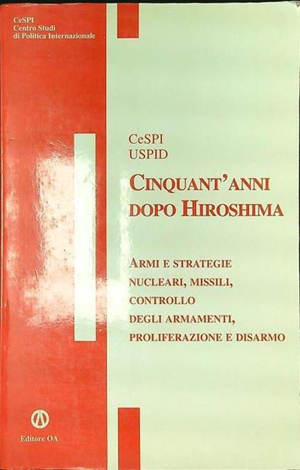Cinquant'anni dopo Hiroshima - copertina