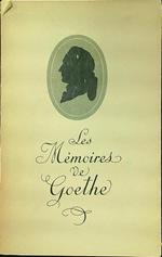 Les memoires de Goethe II
