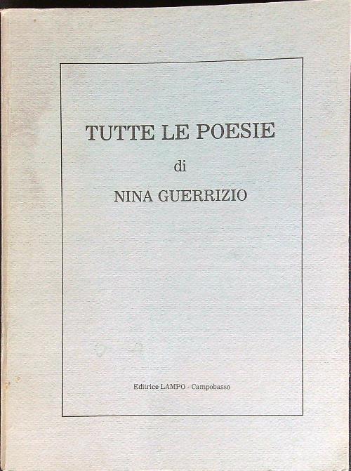 Tutte le poesie
