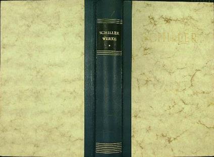 Schillers werke in zwei banden. Erster Band - Friedrich Schiller - copertina