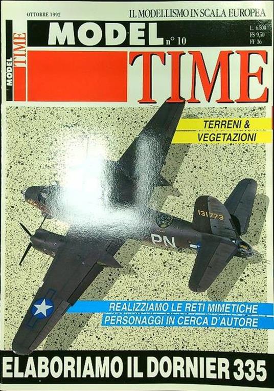 Model time  n. 10/ottobre 1992 - copertina