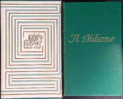 Il Milione - Marco Polo - copertina