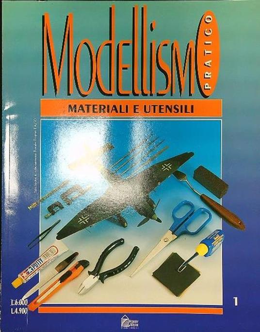 Modellismo pratico n. 1: Materiali e utensili - copertina