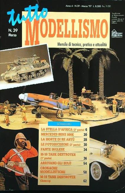 Tutto modellismo 39/marzo 97 - copertina