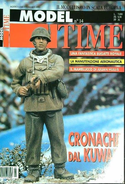 Model time 14/Agosto-settembre 1993 - copertina