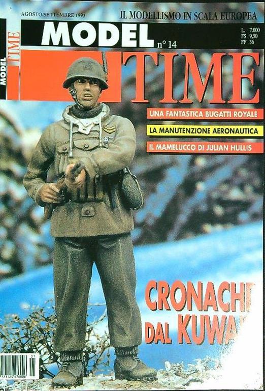 Model time 14/Agosto-settembre 1993 - copertina