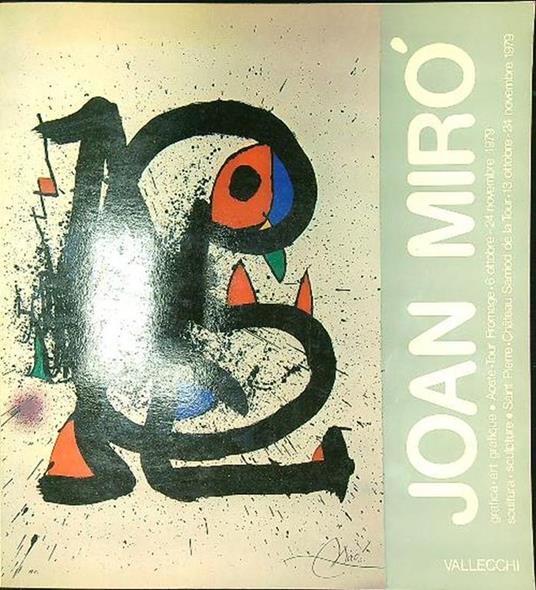 Joan Mirò - copertina