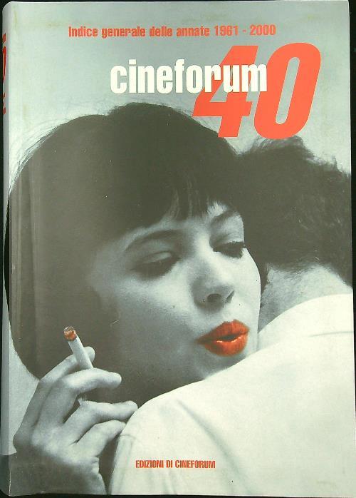 Cineforum 40 - copertina
