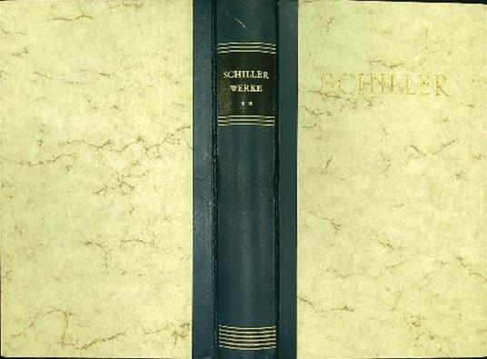 Schillers werke in zwei banden. Zweiter Band - Friedrich Schiller - copertina