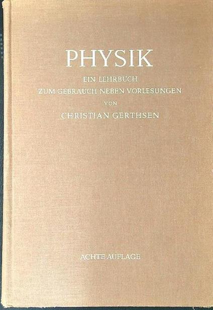 Physik - copertina