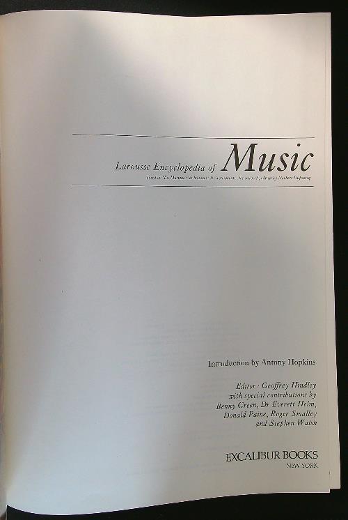 Larousse Encyclopedia of Music