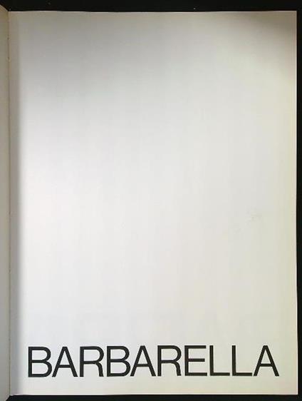 Barbarella - Jean Claude Forest - copertina