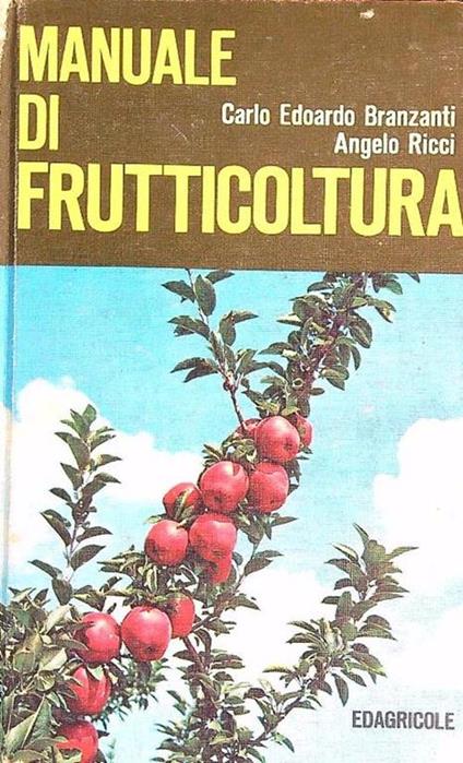 Manuale di frutticoltura - copertina