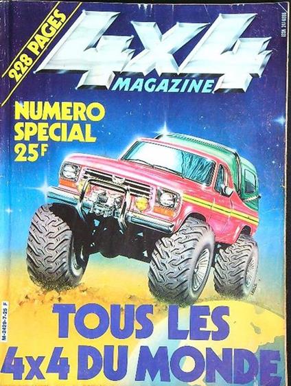 Tous les 4x4 du monde. Numero special 7/1981 - copertina