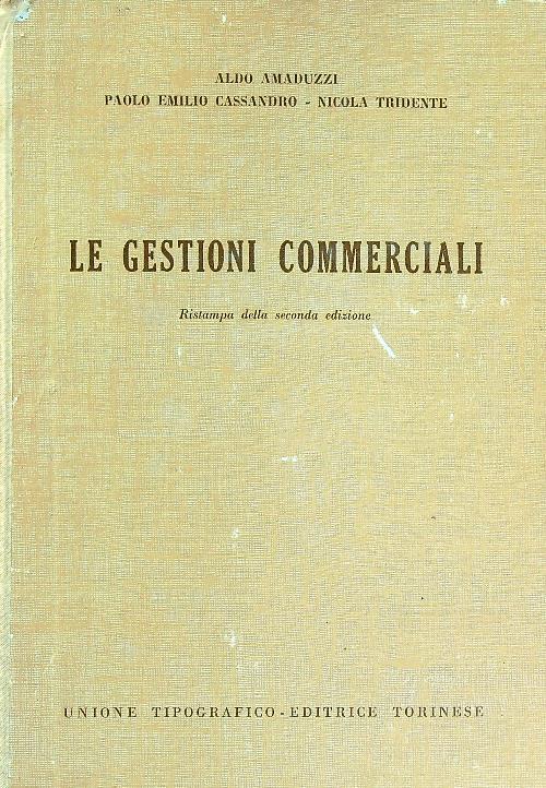 Le Gestioni Commerciali