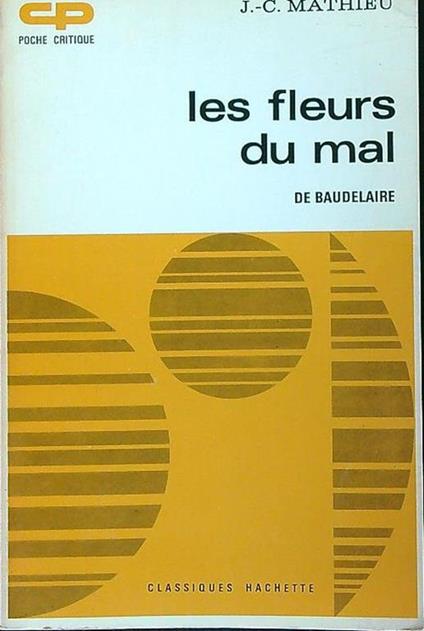 Les fleurs du mal - copertina