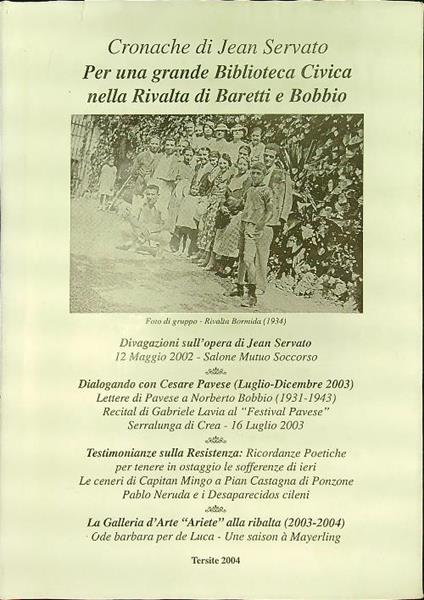 Cronache di Jean Servato - Jean Servato - copertina