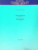 Concerti di Canto 1992-93. Thomas Hampson - Roger Vignoles