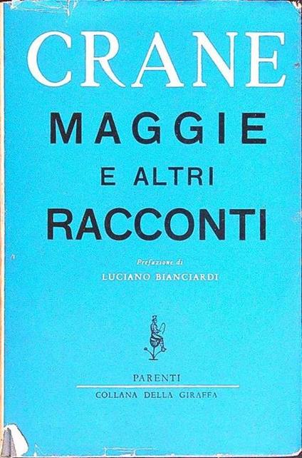 Maggie e altri racconti - Stephen Crane - copertina