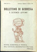 Bollettino di geodesia anno XIV n. I 1955