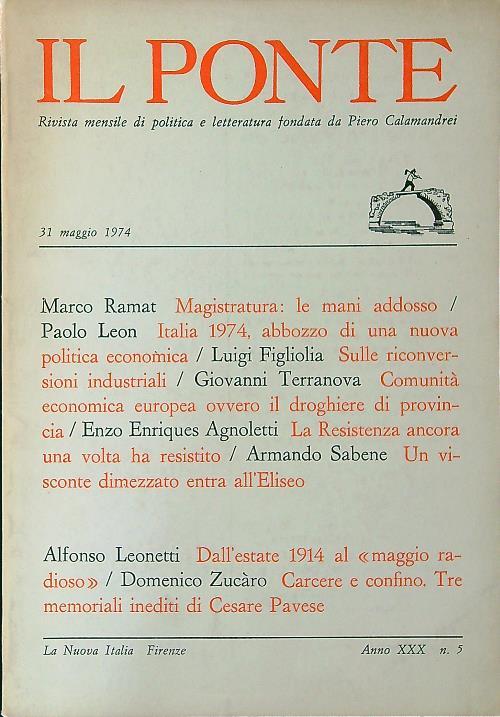ponte n. 5/Maggio 1974