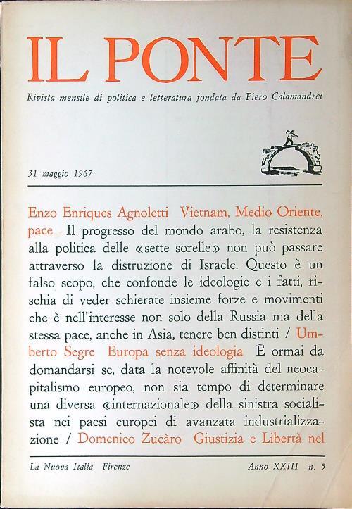 ponte n. 5/Maggio 1967