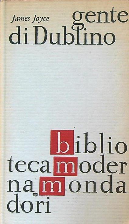 Gente di dublino - James Joyce - copertina