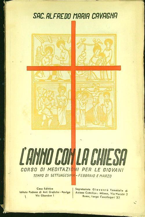 anno con la Chiesa vol. III - Alfredo Maria Cavagna - copertina