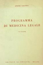 Programma di medicina legale