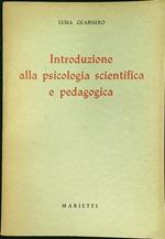 Introduzione alla psicologia scientifica e psicologica