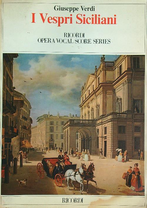 Vespri siciliani - Giuseppe Verdi - copertina