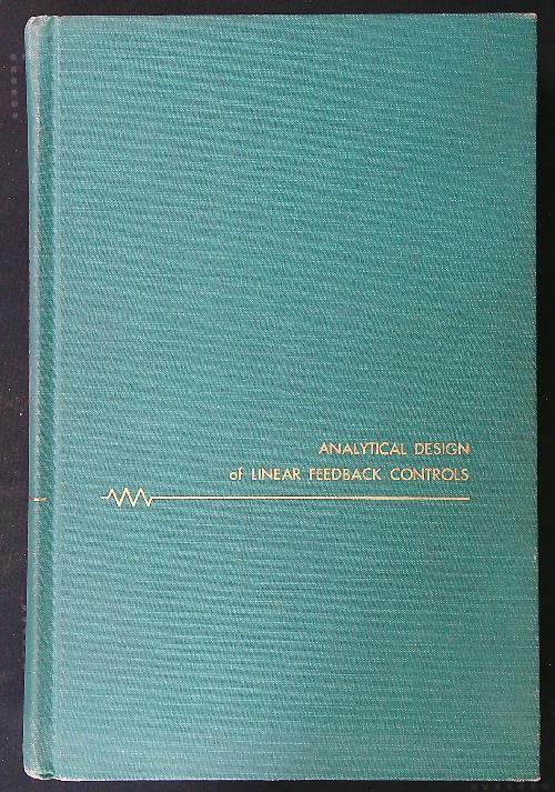 Analytical design of linear feedback controls - copertina