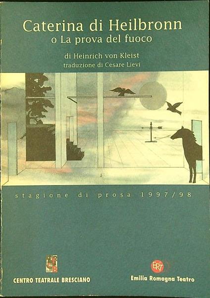 Caterina di Heilbronn o La prova del fuoco - Heinrich von Kleist - copertina