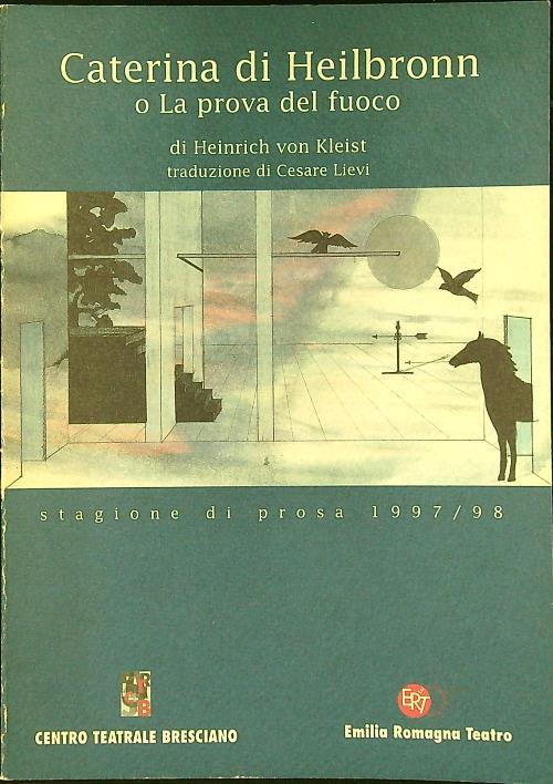 Caterina di Heilbronn o La prova del fuoco - Heinrich von Kleist - copertina