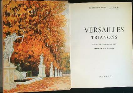 Versailles. Trianons - G. Van der Kemp - copertina