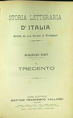Storia Letteraria d'Italia - Il Trecento